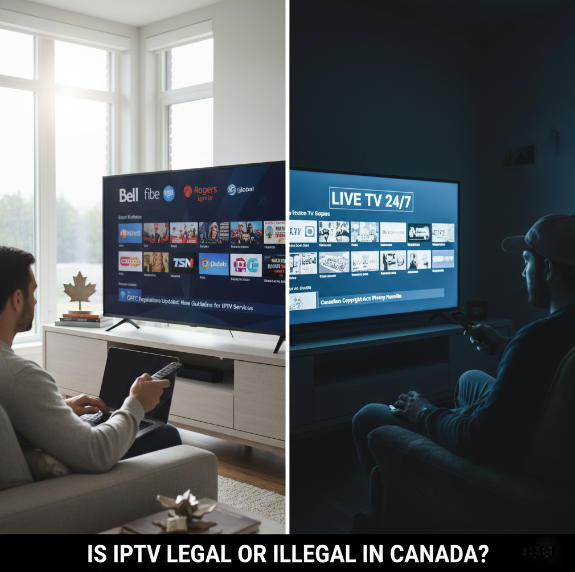 Is IPTV legal or illegal in Canada?