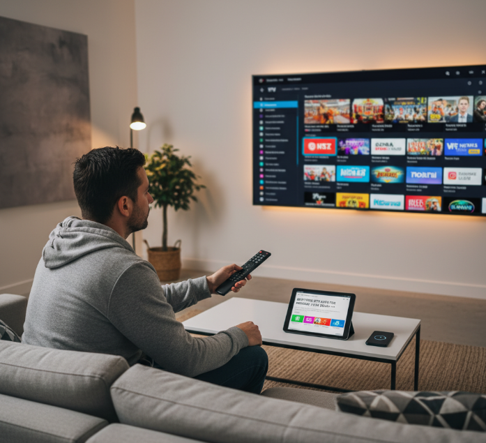 What is the best free IPTV app for Android TV?