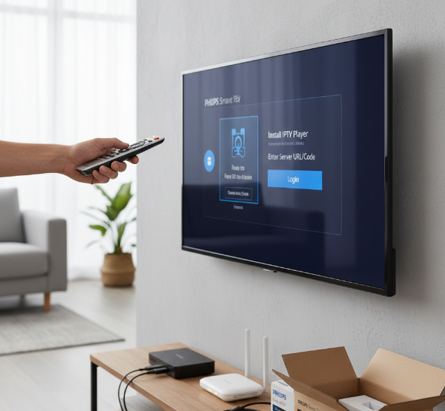 How to Setup and Watch IPTV on Philips Smart TV