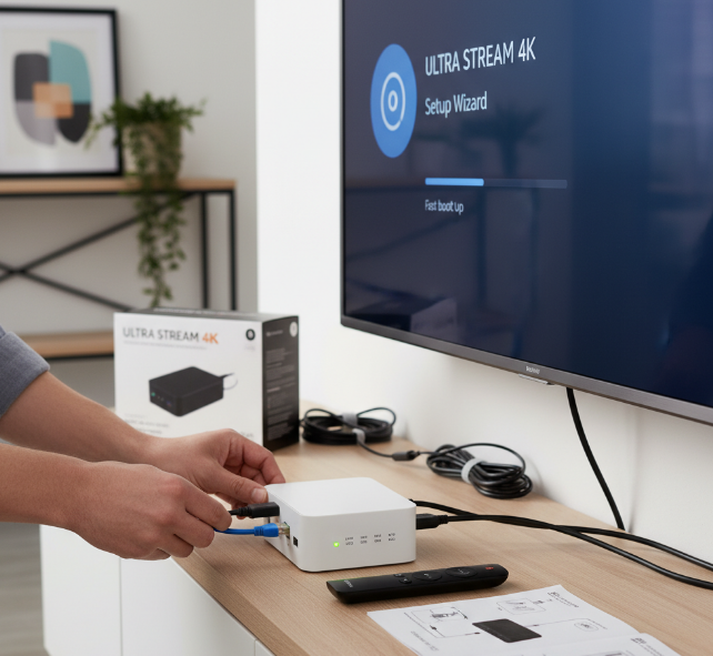 How to Connect IP Box to TV