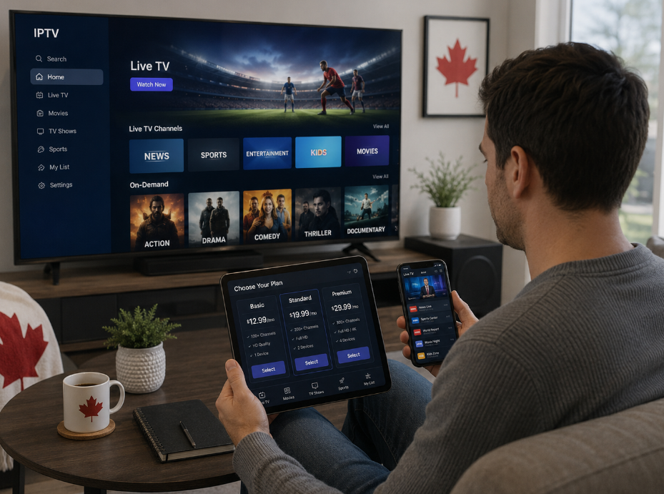 Which is the best IPTV provider in Canada?